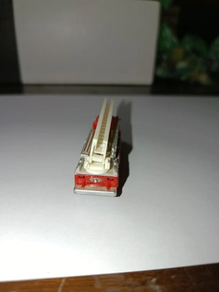 Camión de bomberos Micromachines rojo