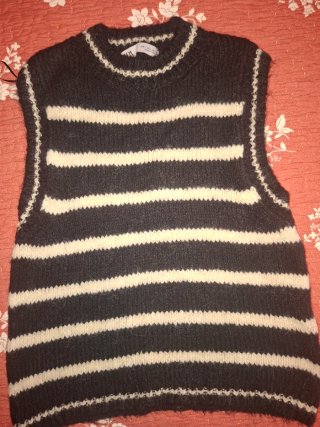 Chaleco Zara Rayas S