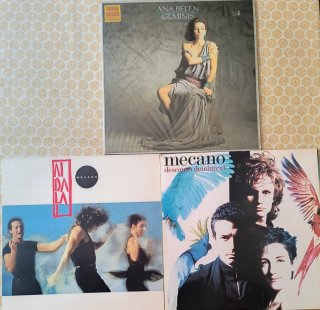 Lote 3 Vinilos LP: Ana Belén, Mecano
