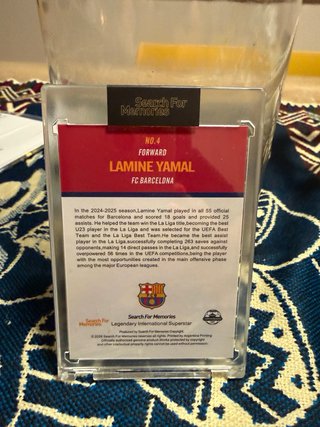 Lamine Yamal Search For Memories Card