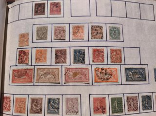 Colección de sellos