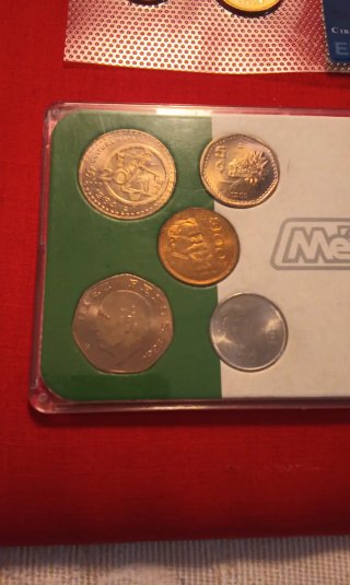 Monedas México 86 y Macedonia