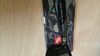 Gafas  sol Ray-Ban RB2132  new Wayfarer Rojo mate