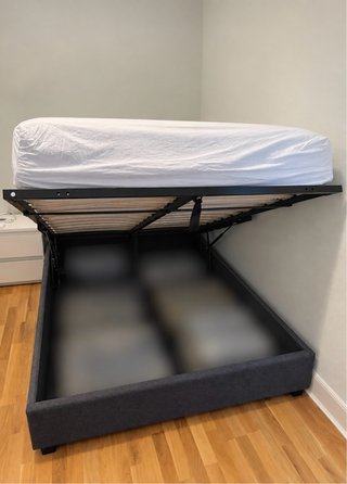 Cama canapé abatible con colchón