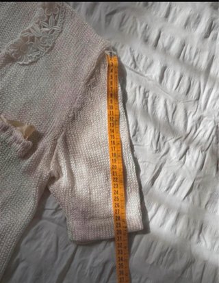 Cardigan estivo pizzo