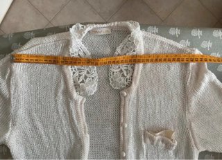 Cardigan estivo pizzo