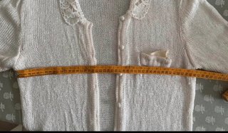 Cardigan estivo pizzo