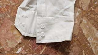 Camicia Freddy elasticizzata bianca S