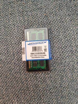 Kembona 4GB DDR3 SODIMM KBN1333D3S9/4G