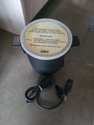 Freidora Braun 1L Aceite