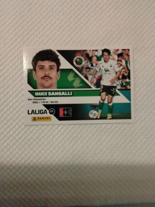 Cromo Marco Sangalli n6 Racing Santander
