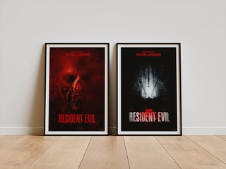 Pack 2 Pósters Resident Evil 2026 – Terror