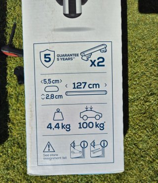 Barras de techo Norauto ALU SET 4L