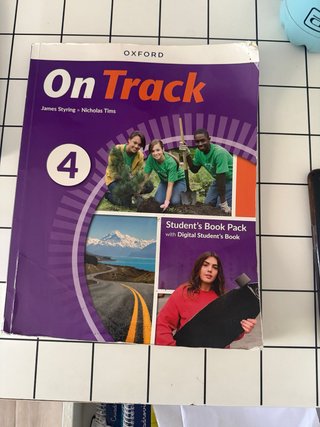 Libro de inglés ON TRACK de 4 de la ESO