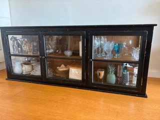 Vitrina Francesa Vintage Negra