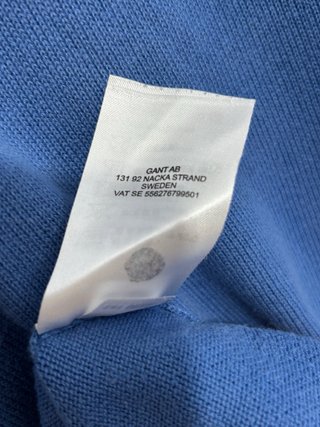 Jersey Gant Azul L
