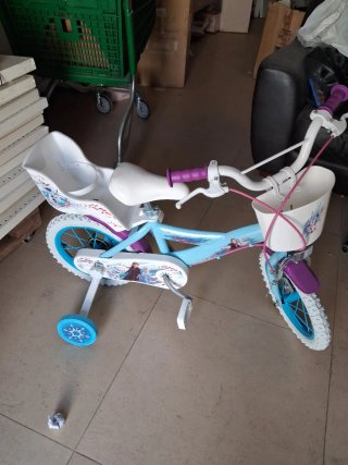 Bicicleta Frozen 14 con ruedines