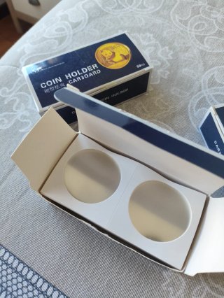 Coin Holders de cartón para monedas hasta 40mm