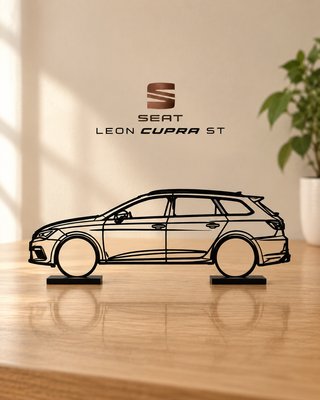 SEAT León Cupra ST MK3 Maqueta Silueta 20cm
