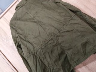Chaqueta militar cortavientos verde