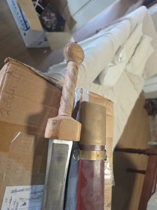 Espada romana recreación