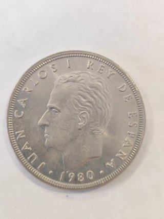 Moneda 100 Pesetas Juan Carlos I 1980
