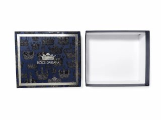 Scatola Dolce & Gabbana Blu e Argento