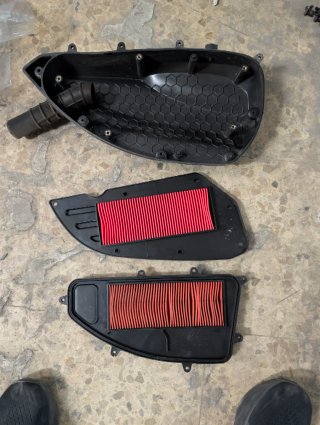 Filtro de aire scooter
