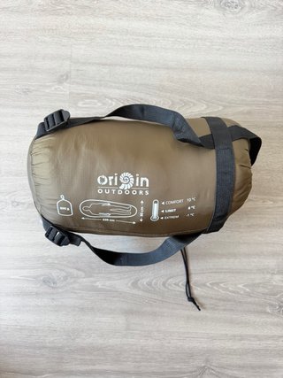 Saco de dormir (Origin Outdoors) ligero.