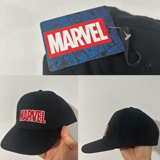 Gorra negra de Marvel