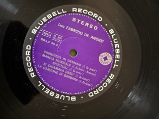 Fabrizio De André - BB LP 39 volume 1°