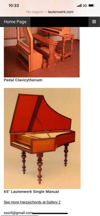 Clavecin como nuevo