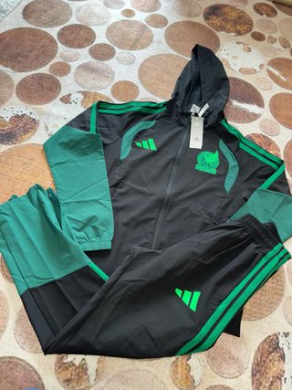 Chándal Adidas México Negro/Verde