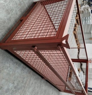 Jaula metálica apilable industrial