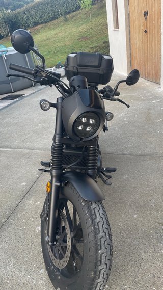 Honda Rebel 500cc Negra