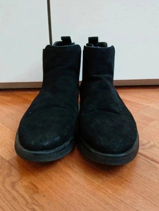 Stivaletti uomo neri size 45
