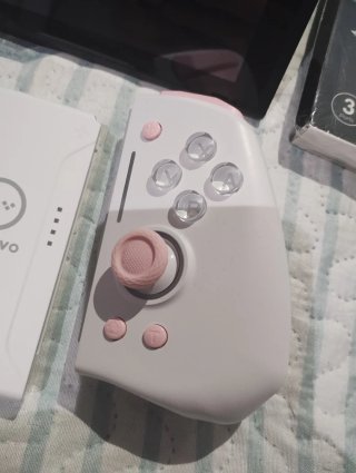 Pack Nintendo Switch Pro Blanco/Rosa