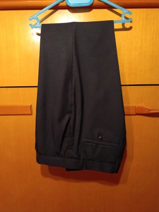 Pantalón de vestir hombre negro talla 38
