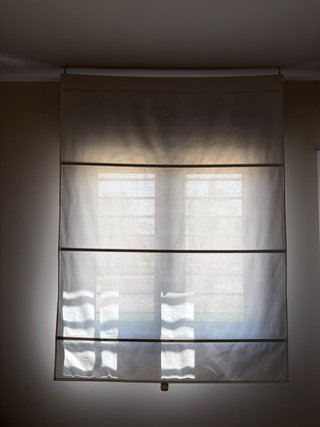 Estor blanco 120x160 cm opacidad media