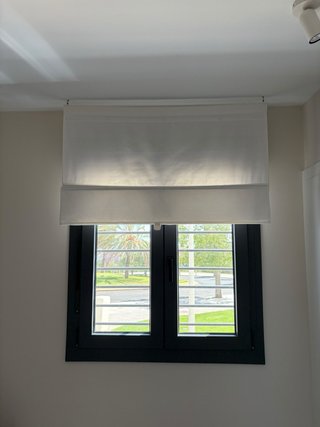 Estor blanco 120x160 cm opacidad media