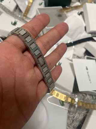 Pulsera Lacoste Oro y Plata