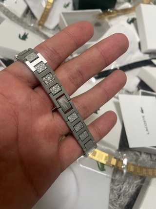 Pulsera Lacoste Oro y Plata