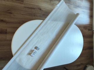 Estor Ikea 140cm Beige/Blanco