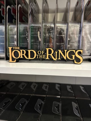 The Lord of the Rings 3D logo