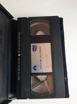 Fuga de Alcatraz VHS (Español)