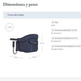 Trona portátil Inglesina Fast