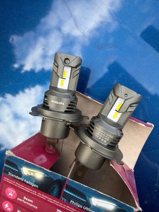 Philips LED-HL H4/H19 Luces Coche