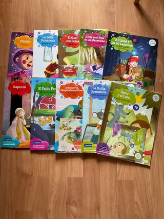 Cuentos infantiles Vaughan con CD incluido