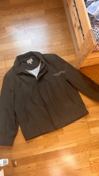 Abrigo Caballero SLN Talla 60 Verde Oliva