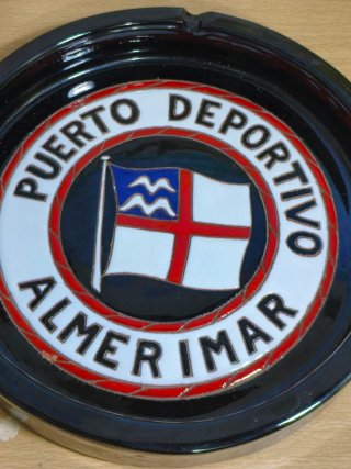 Cenicero Vintage Puerto Deportivo Almerimar